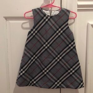 Burberry Infant plaid dress size 12M